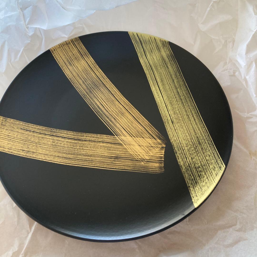 【新品未使用】　山田平安堂　オーバルプレートとボール