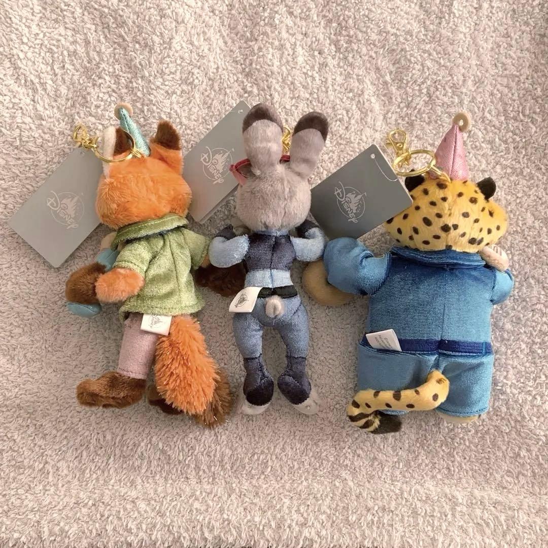 ズートピア ディズニーストア ジュディ ニック クロウハウザー 10周年　3体