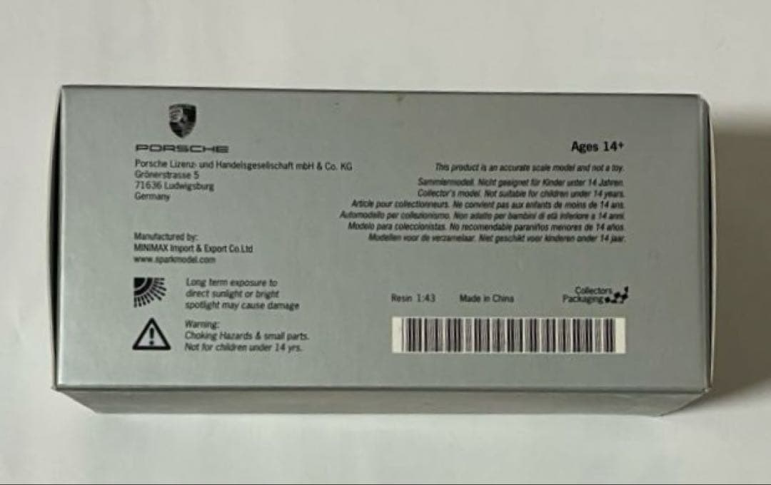 ポルシェ ボクスター スパイダー ミニカー