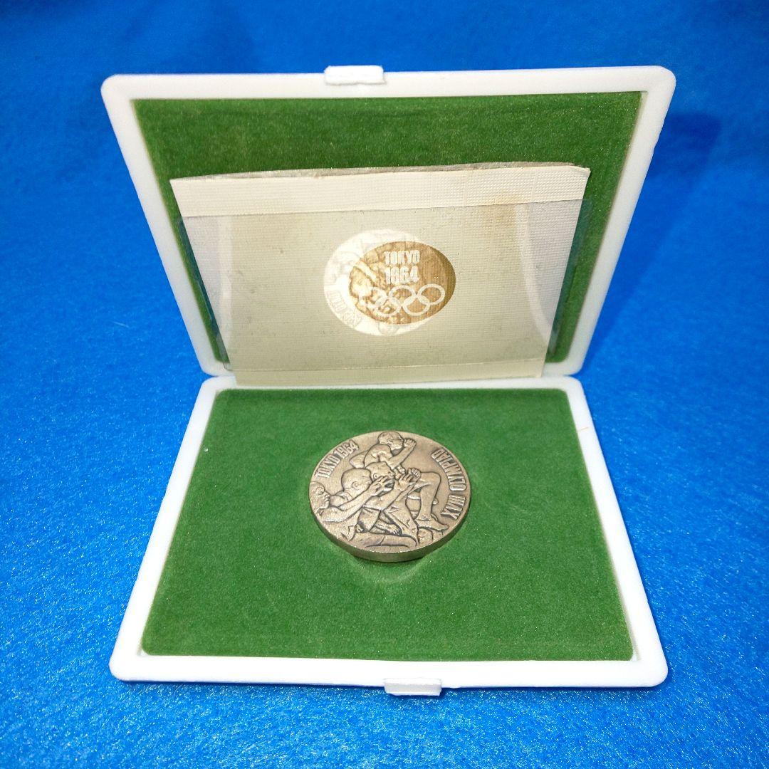 1964年 東京オリンピック記念 銀メダル シルバー 925/1000 ケース付