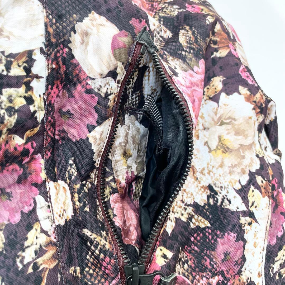 4459【美品】ボルコム ジャケット スノボウェア レディース 花柄 耐水性