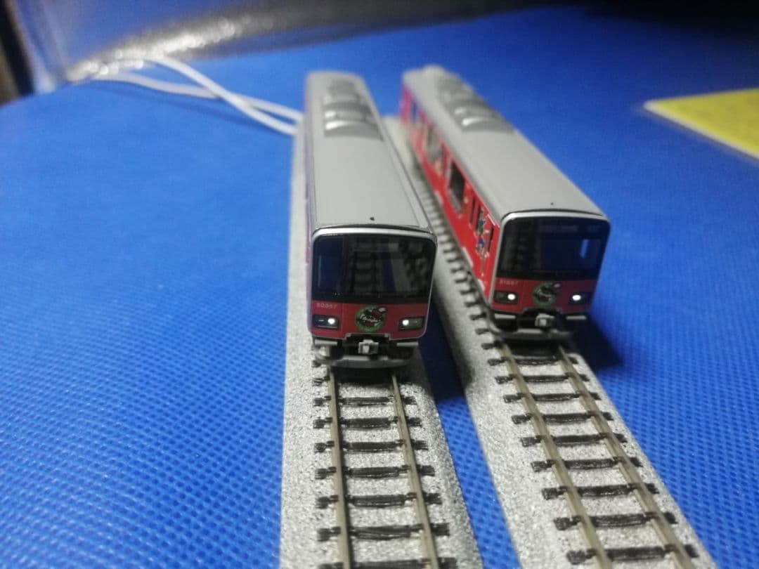GM 50572 50573 東武 50050型 ラッピングトレイン ネネちゃん