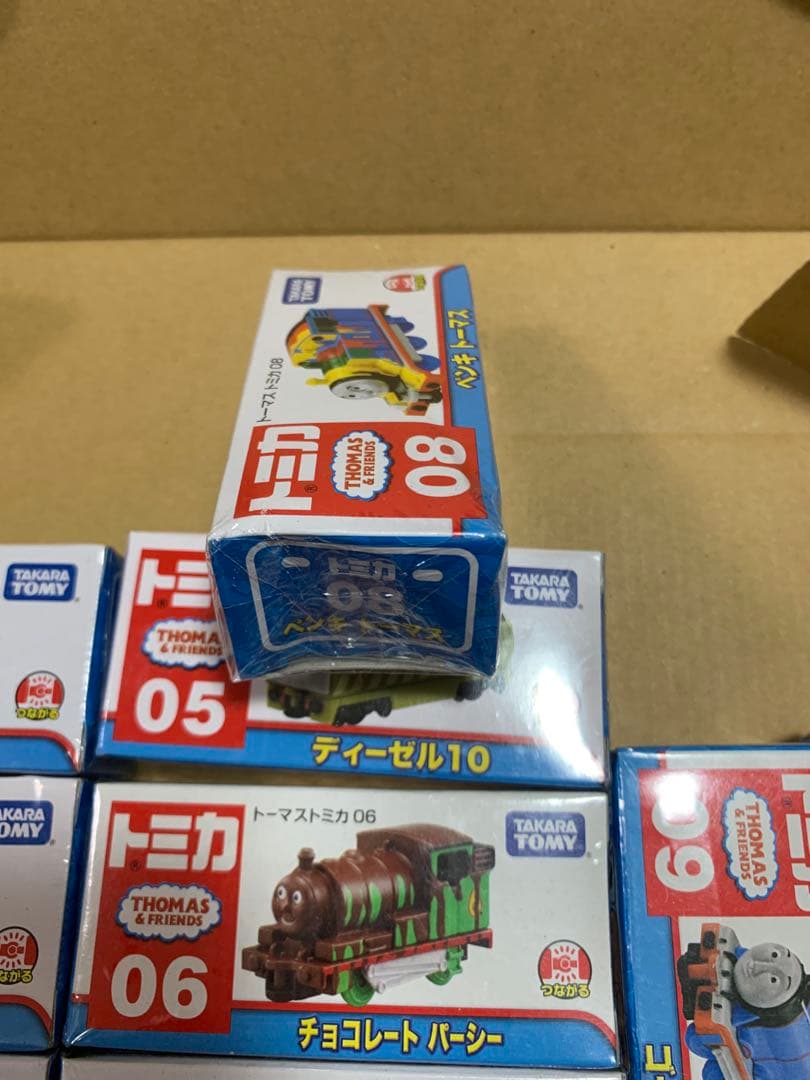 【新品・廃盤】トミカトーマスと友達 9種類セット thomas&friends