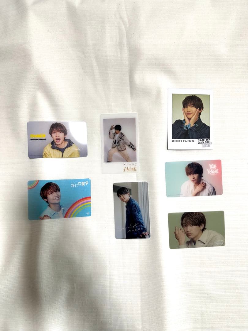 【新品】【未使用】なにわ男子 藤原丈一郎 ちびぬい カード