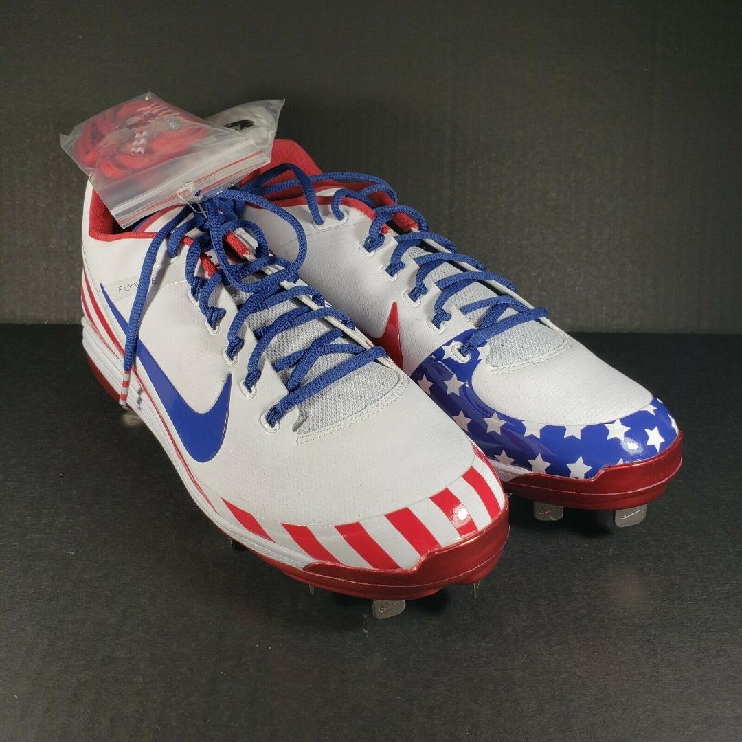 新品USA限定☆チームUSA★野球用NikeClipper30.5専用替え紐２組