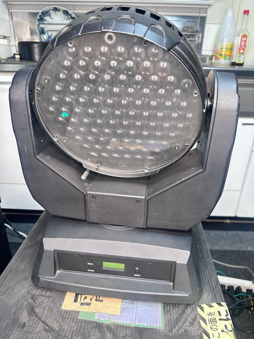 LEDパーライト 2台セット DMX対応 ムービング スポットライト 2台セット