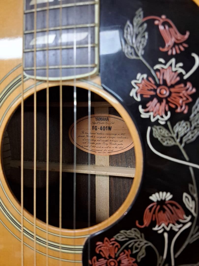 YAMAHA FG-401W アコースティックギター