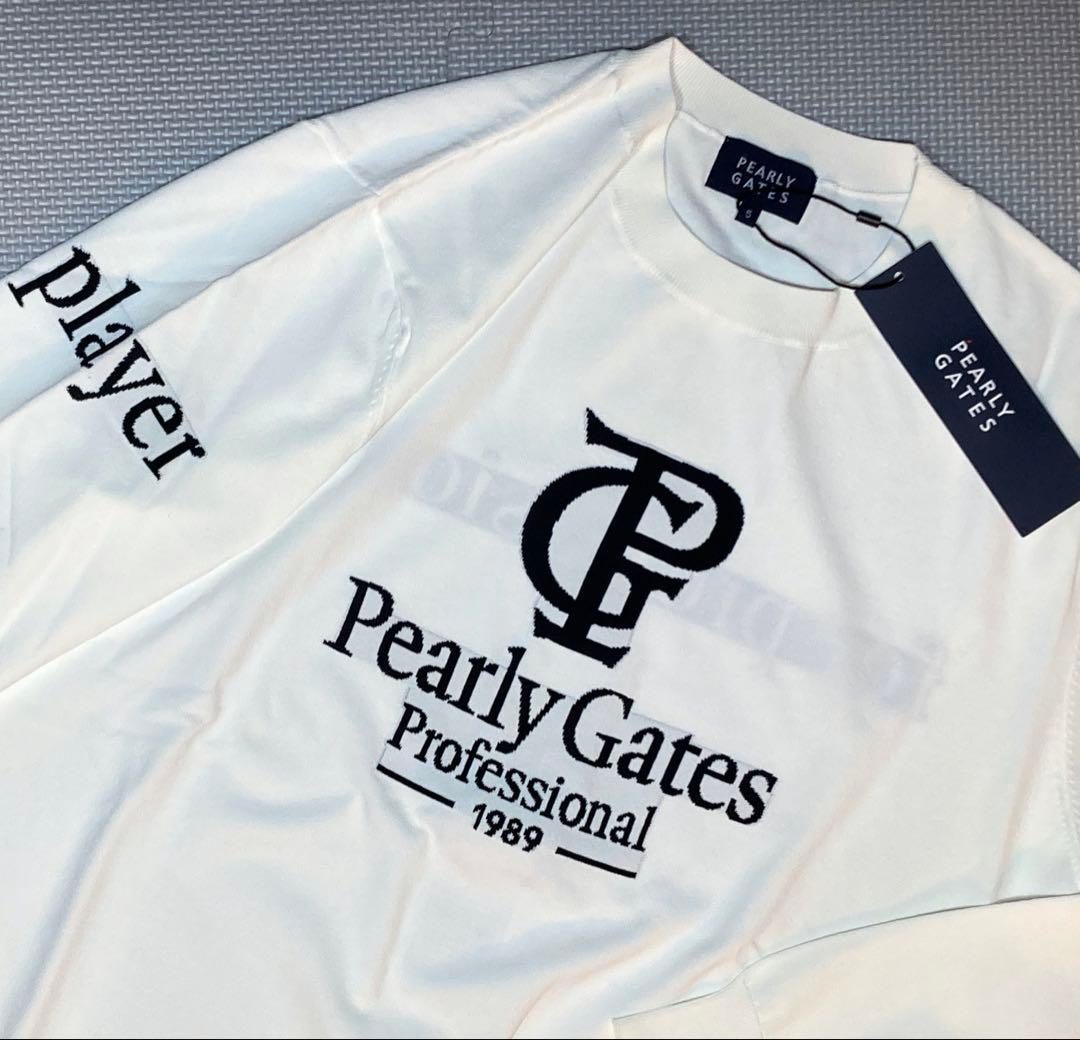 パーリーゲイツ PGPRO ELITE クルーネック（WHT／5）