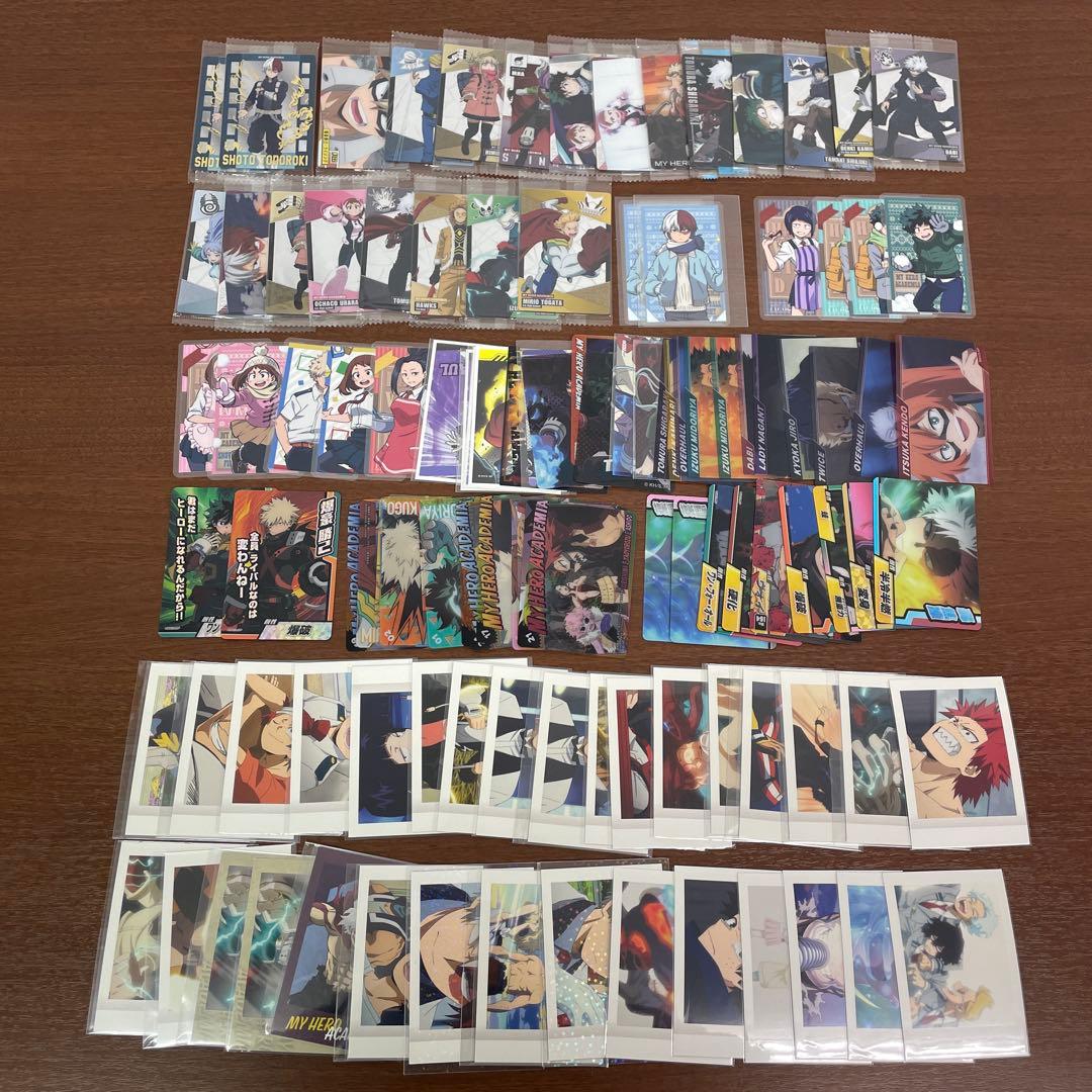 ❶僕のヒーローアカデミア ヒロアカ 特典ポストカード 色紙 紙類 大量まとめ売り