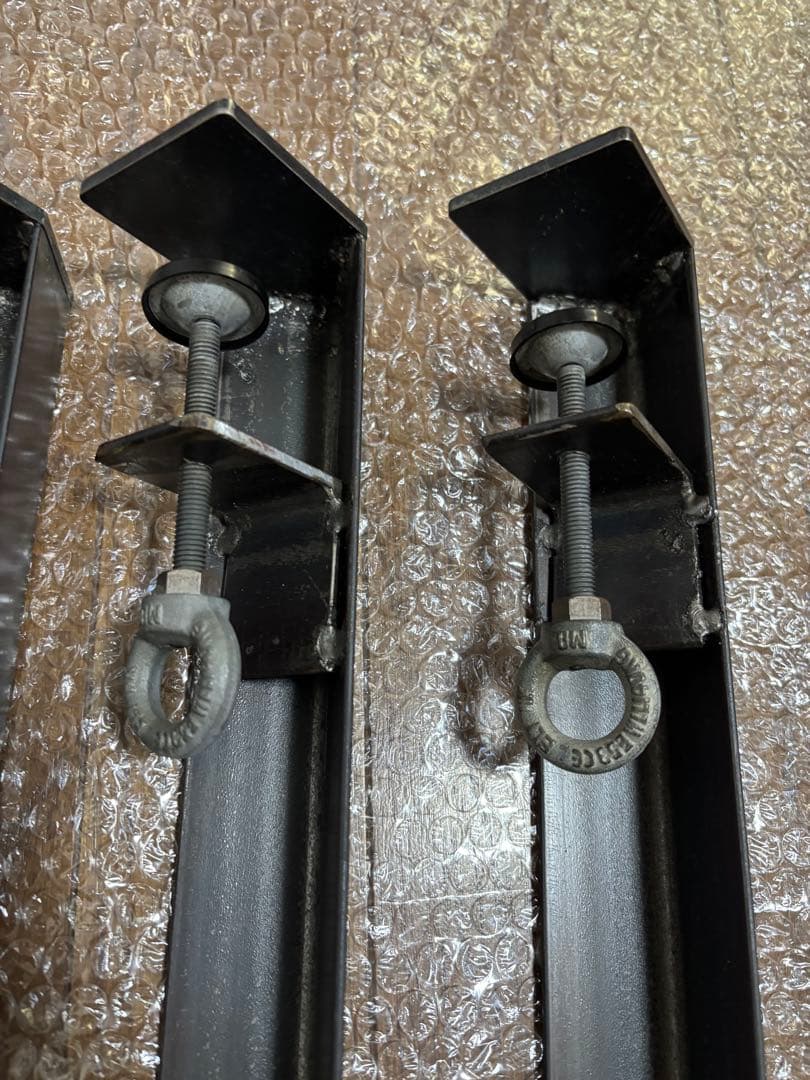 クランプ　鉄脚　アイアン　4本セット