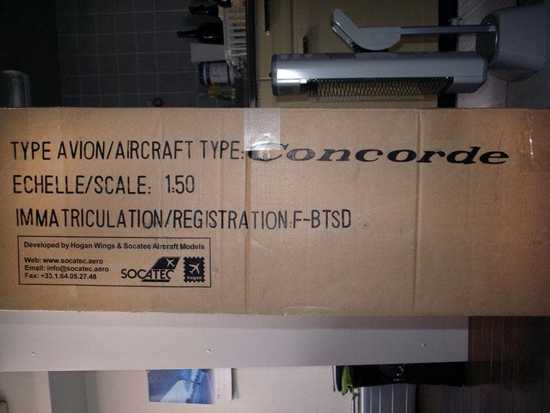 Concorde 1/50 エールフランス航空 オフィシャルモデル コンコルド