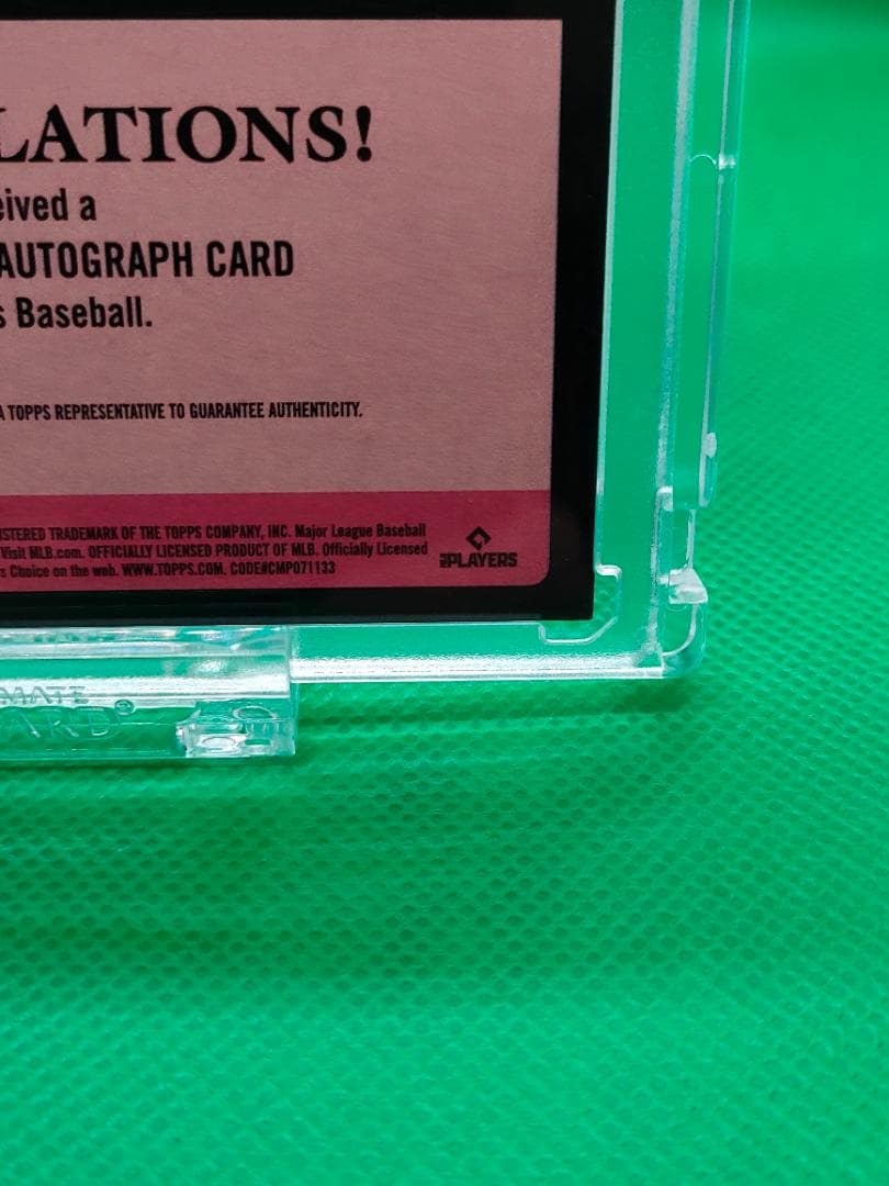 【美品】Adley Rutschman_オンカード直筆サイン_