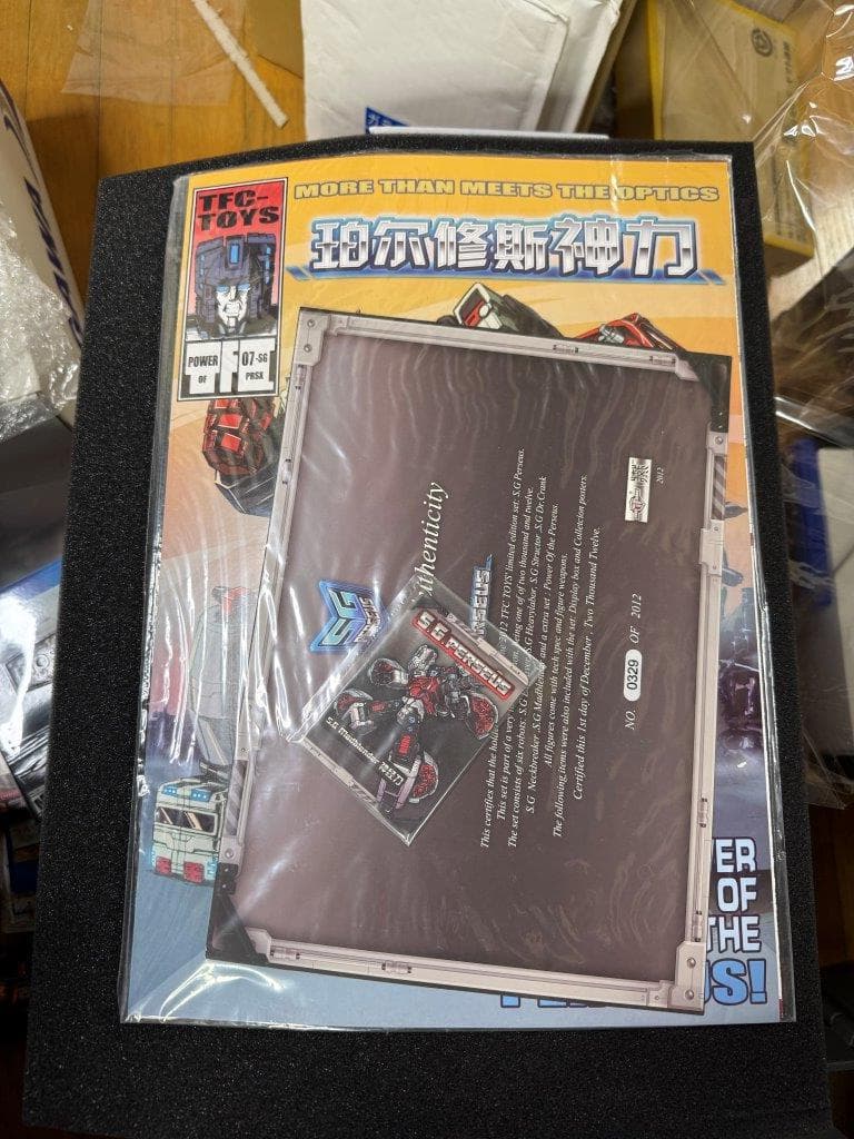 TFC SG Perseus デバスター シャッタードグラス似 新品未使用 美品