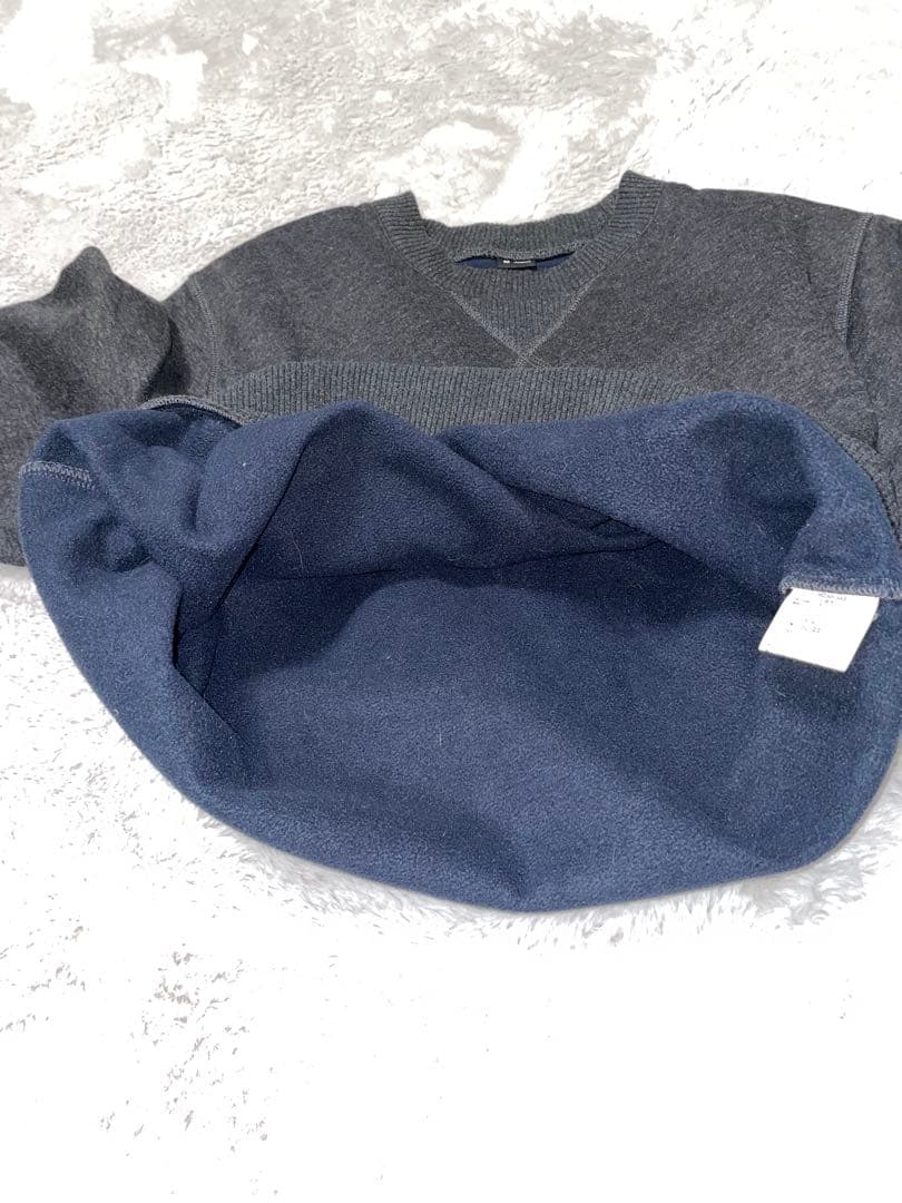 マズメウィンドカット防寒スウェットセットアップ　チャコール