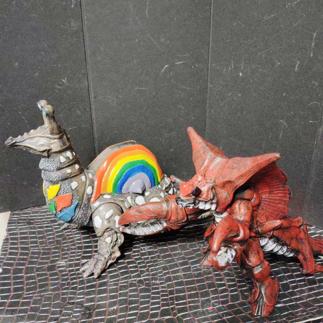 yukie19751011ウルトラ怪獣旧型絶版リアルモデル8体セット