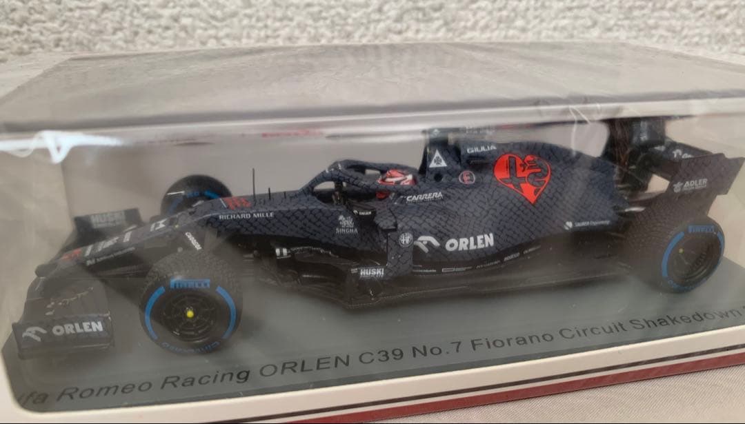 1/43 Alfa Romeo Racing C39 海蛇仕様K.ライコネン