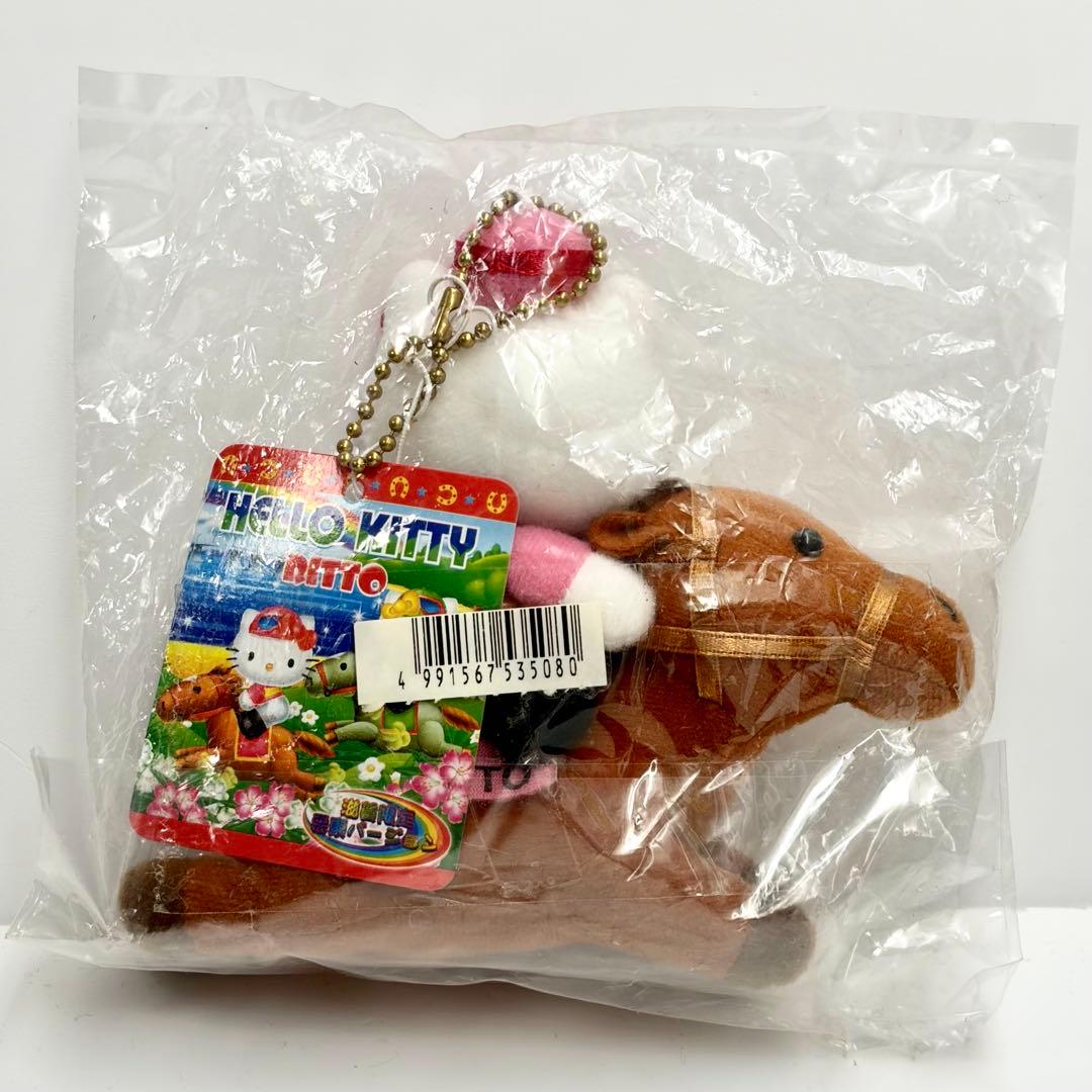 ご当地キティ　ハローキティ　マスコット　ぬいぐるみ　滋賀限定　2004年　競走馬