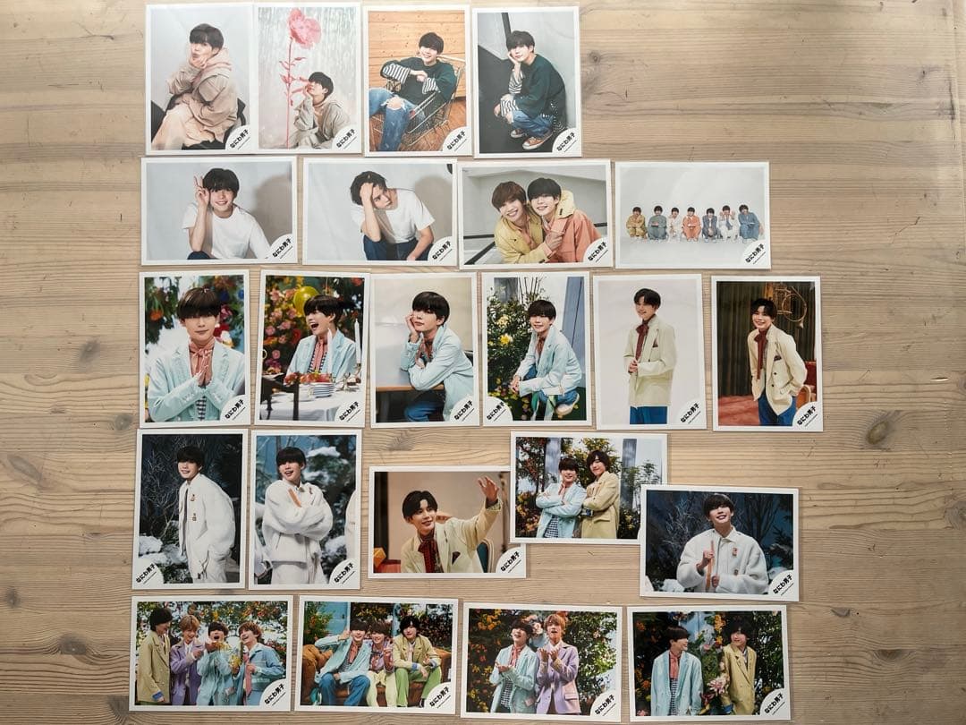 なにわ男子　長尾謙杜　公式写真　まとめ売り