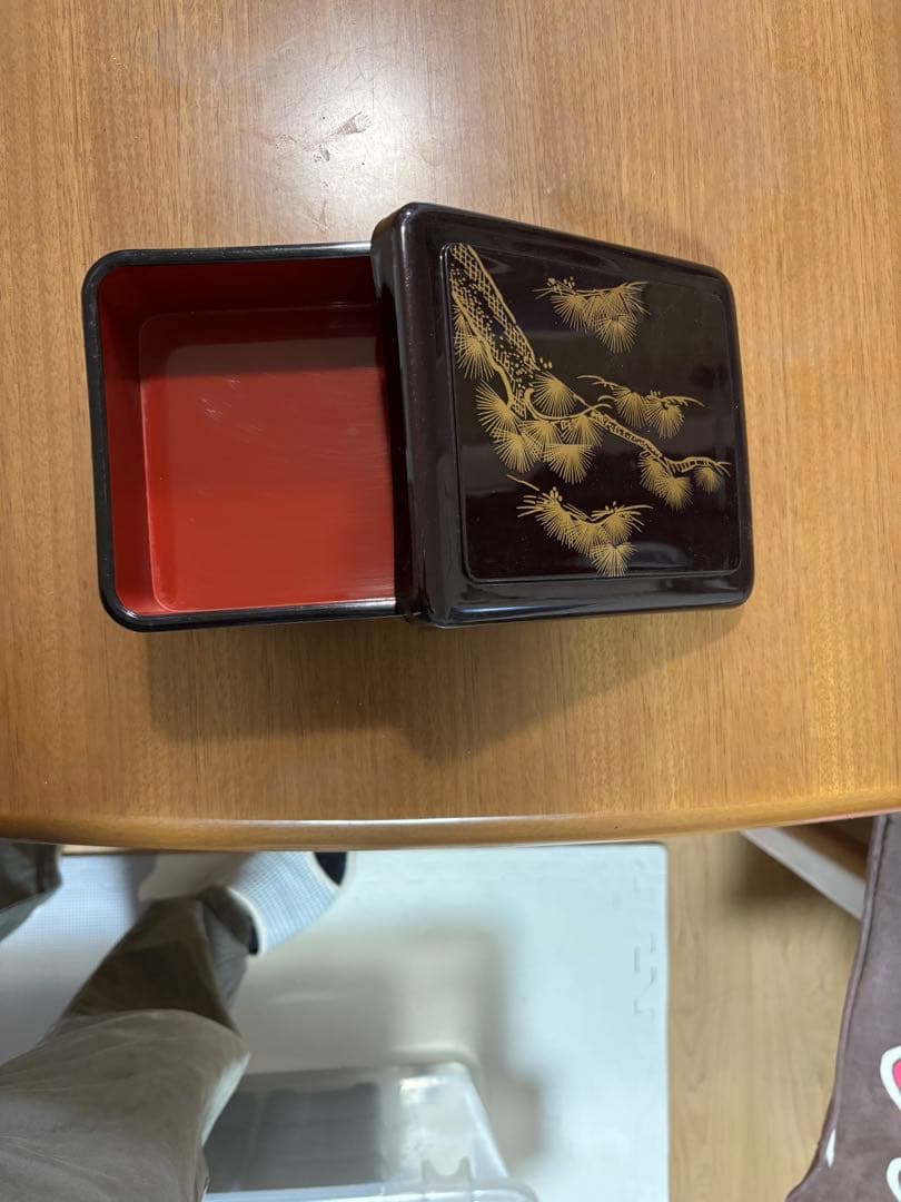 漆器 重箱 26個セット 金色の松