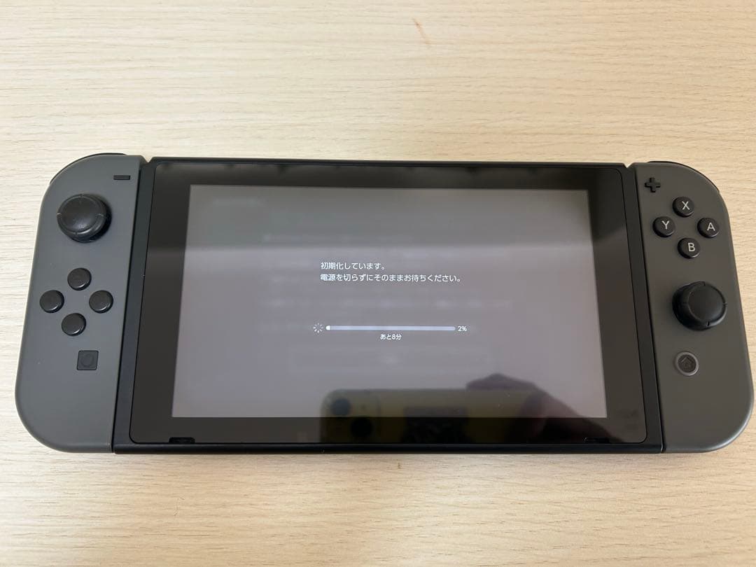 Nintendo Switch HAC-S-KAAAA グレー 本体 付属品完備