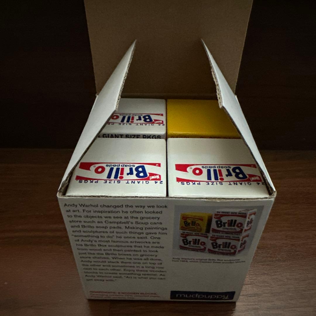 アンディウォーホル　ブリロボックス　新品未使用