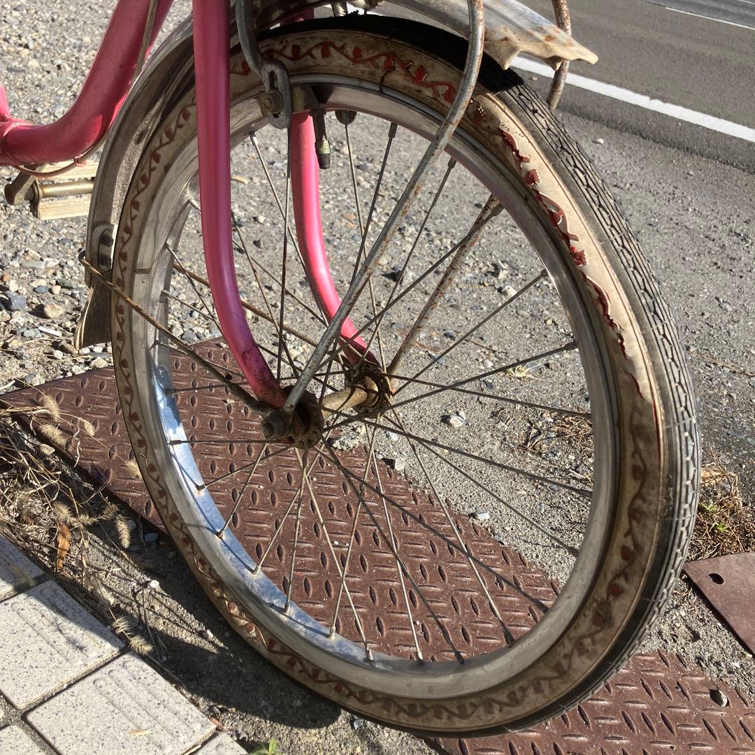 ビンテージ ブリヂストン アグネスチャン 幼児用自転車 アグネスドレミ 当時物