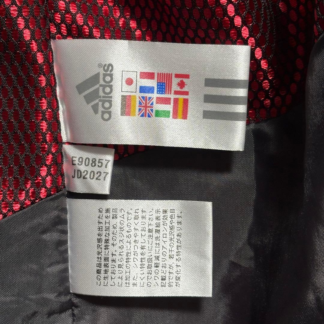 adidas CLIMA365 ダークグレー ナイロンセットアップ L Y2K