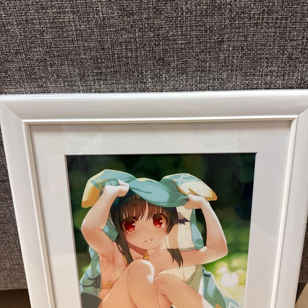 うたわれるもの ロストフラグ 甘露樹箔押しサイン入り描き下ろし複製原画