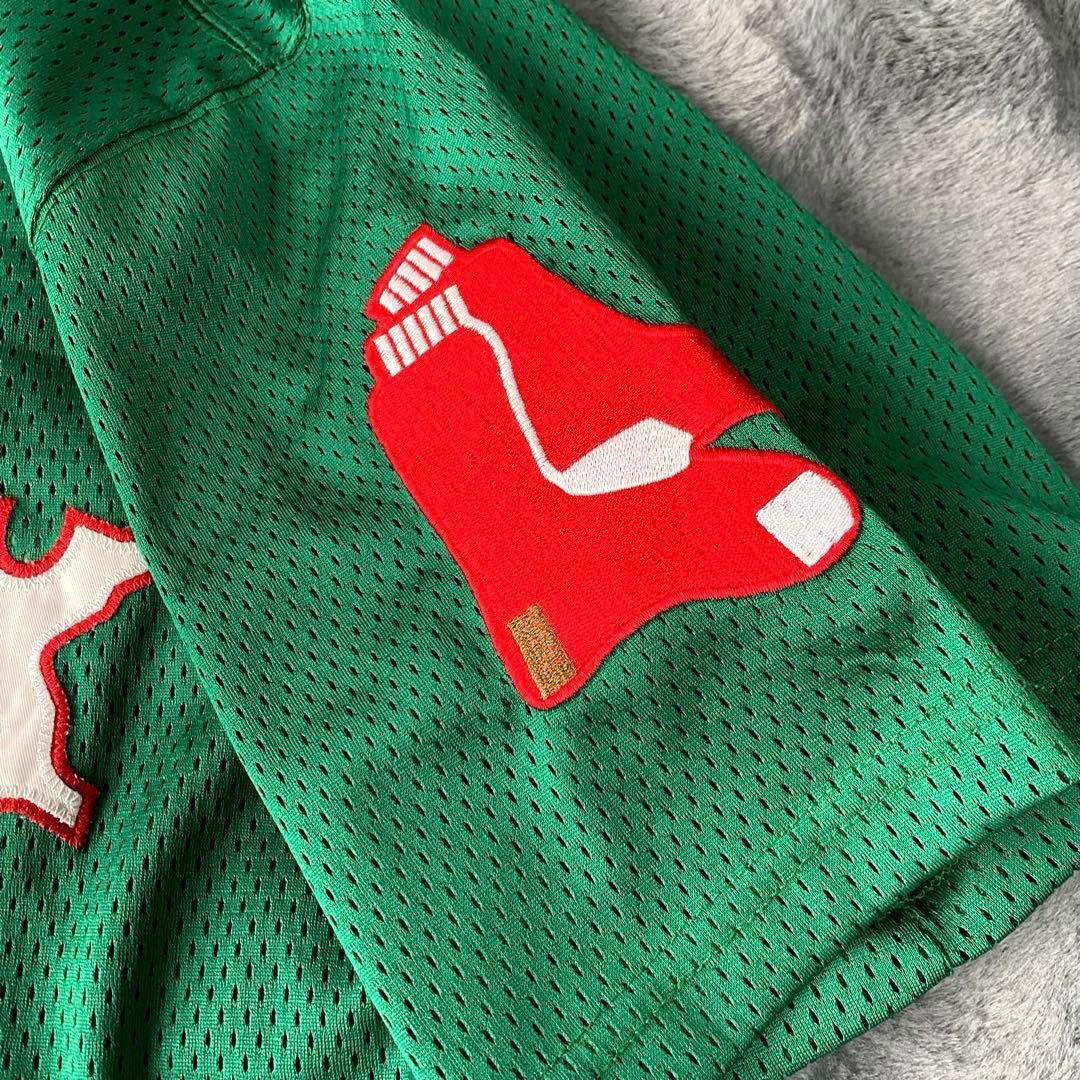 MLB オフィシャル レッドソックス ユニフォーム 52サイズ グリーンカラー