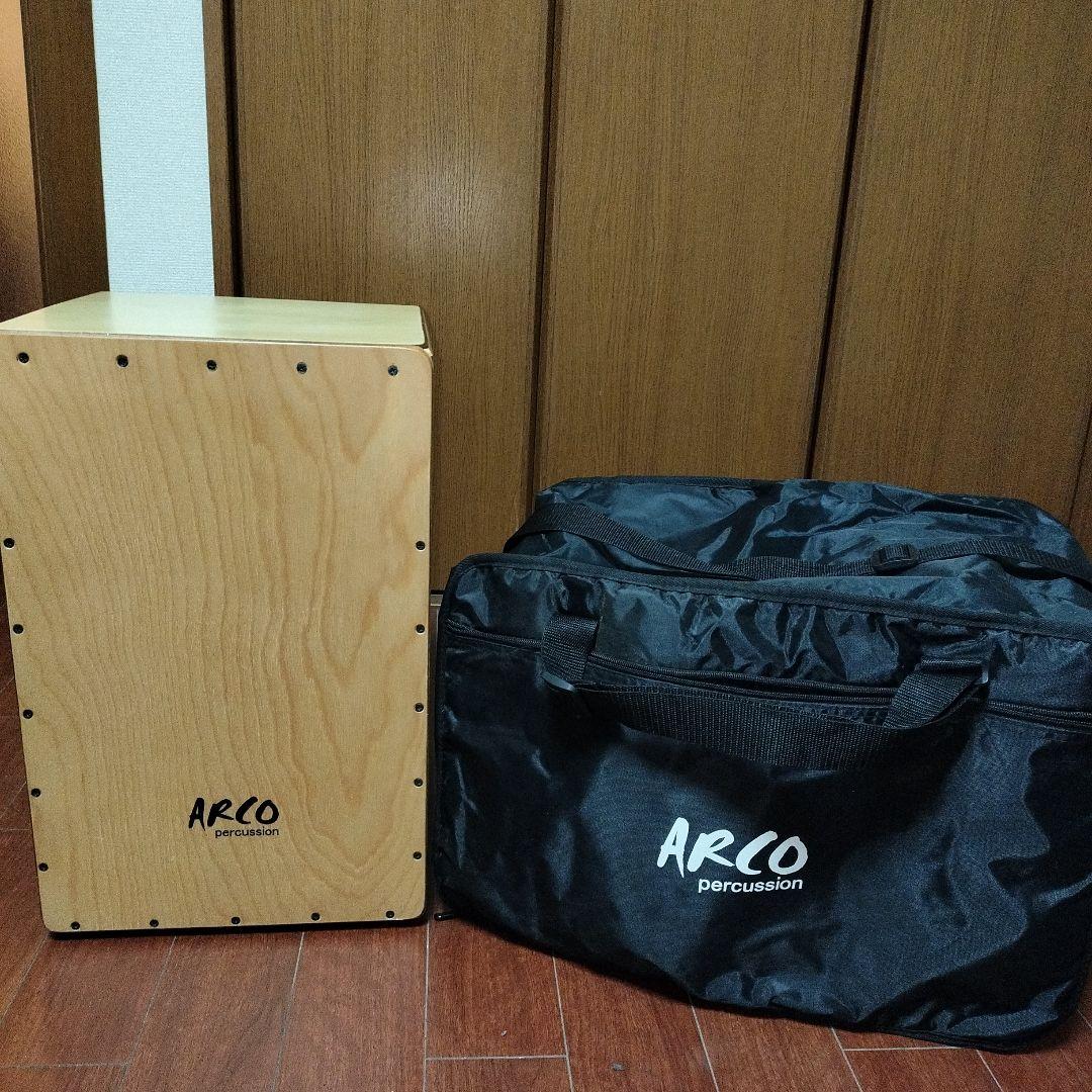 (※3月限定出品4月廃棄予定)【美品】ARCO カホン+バッグ+取説付き