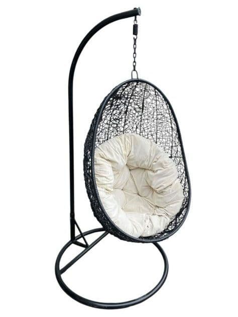 ハンギングチェア　ハンモックチェア　クッション付き　地域限定配送