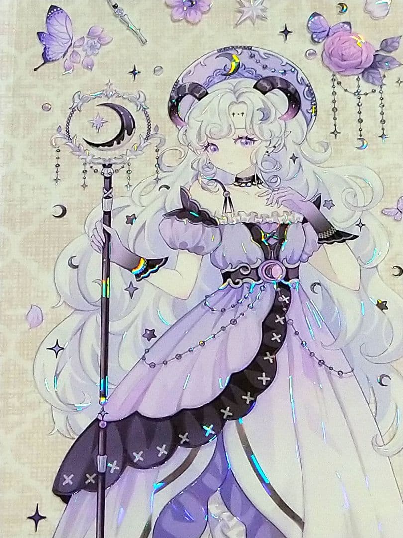 J1114＃星域魔女(贝壳光)studiovi切り売り海外人物マステ女の子