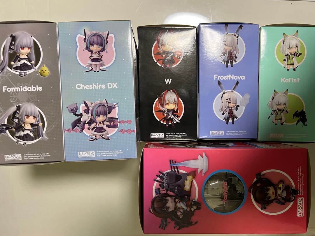ねんどろいど　6点セット　アークナイツ　アズールレーン　艦これ