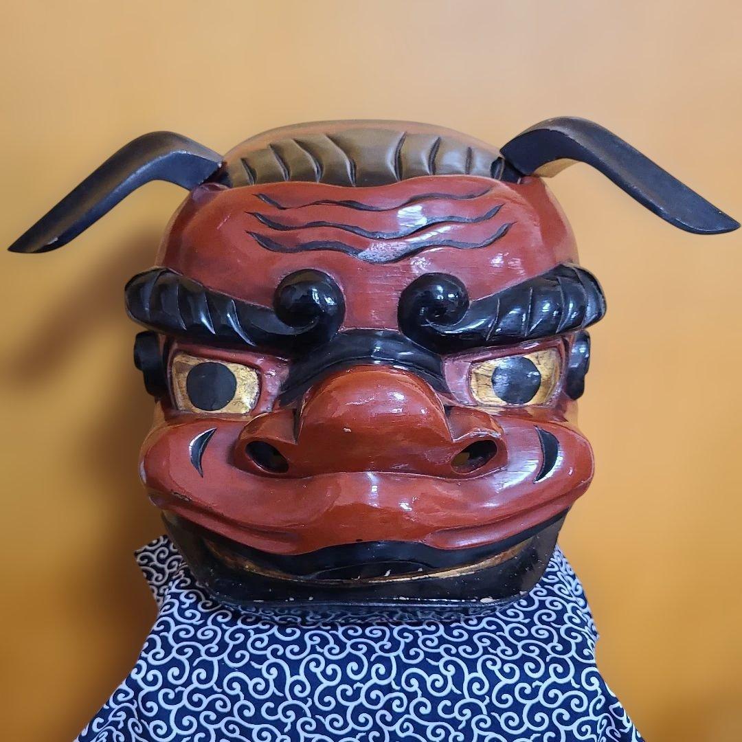 獅子舞　獅子頭