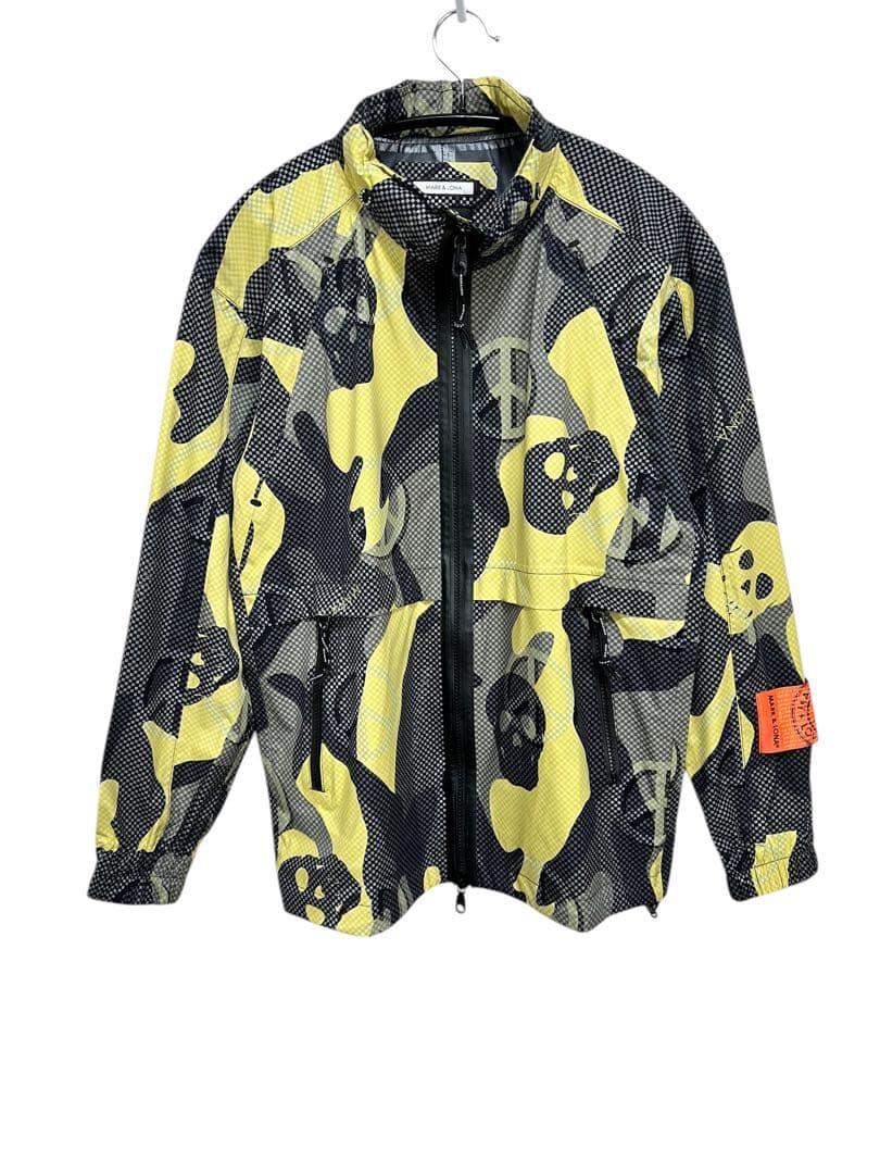 マーク＆ロナ(MARK&LONA)スカル迷彩柄ナイロンジャケット