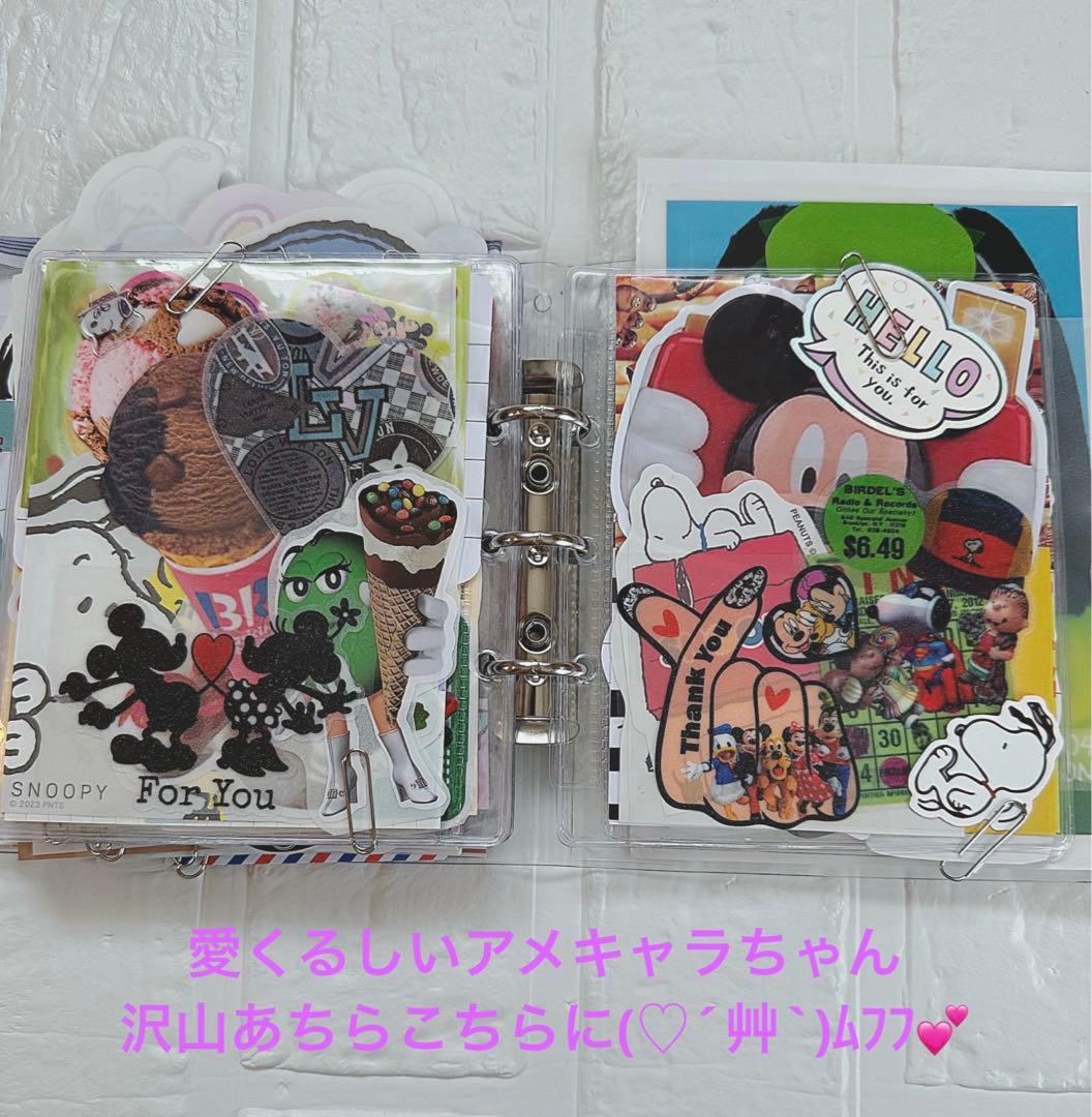 スヌーピーおすそ分けファイル♡アメキャラ増量レア限定1セット♡