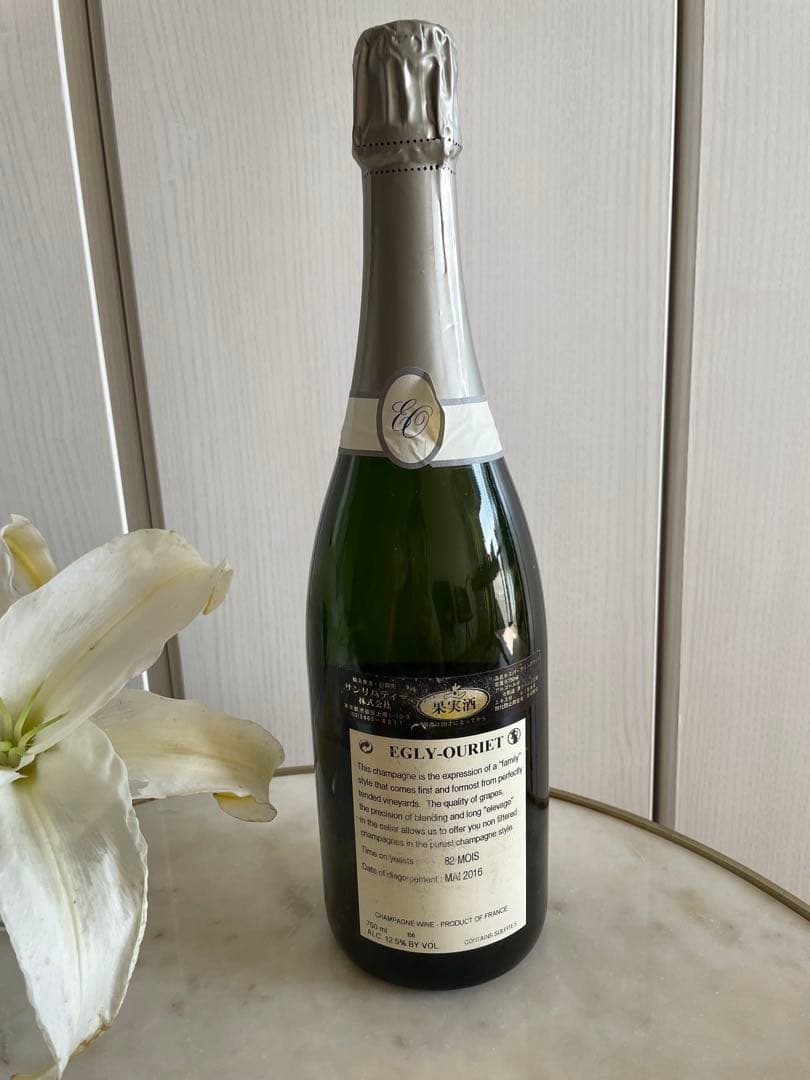 EGLY-OURIET VPシャンパン 82ヶ月熟成 12.5%