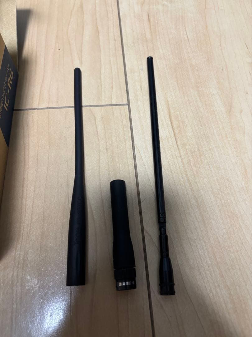 icom ハンディレシーバー IC-R6 アンテナ3本付き