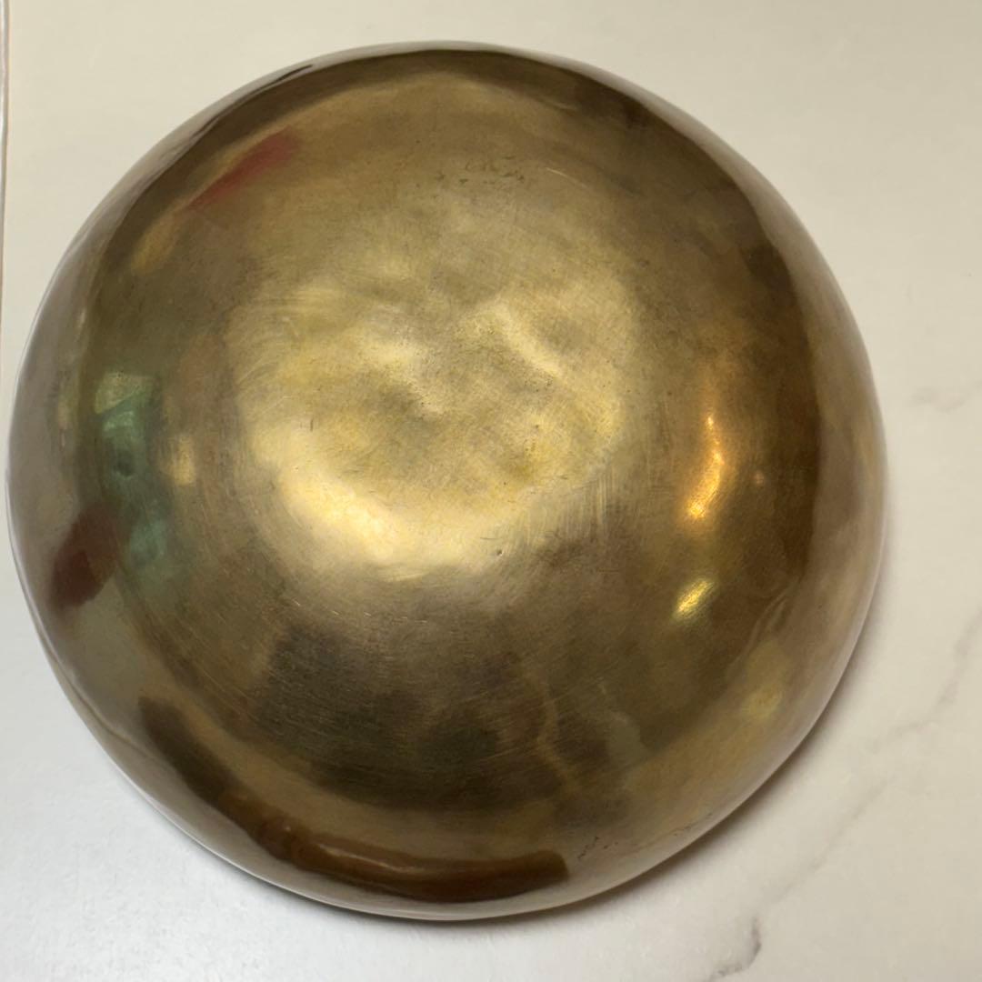 amanamana アマナマナ チベット　シンギングボウル　渋金小中　18cm