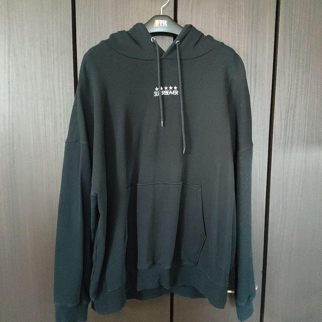 SUPERBEAVER　パーカー　ブラック　XL