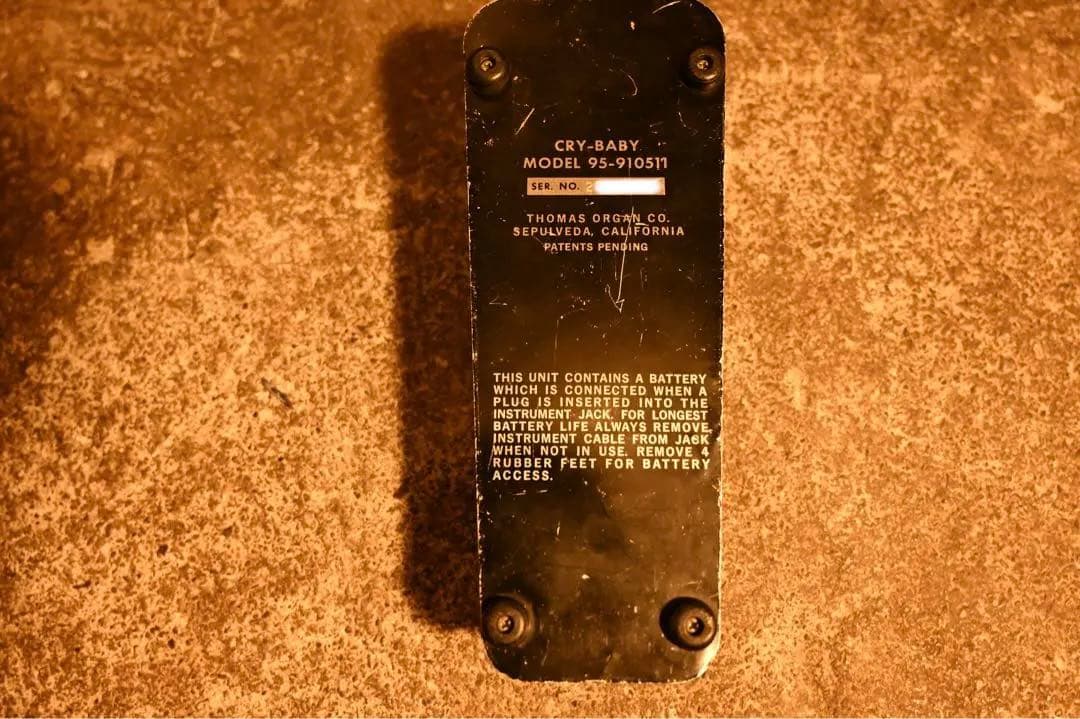 ギター 70s cry baby Thomas organ