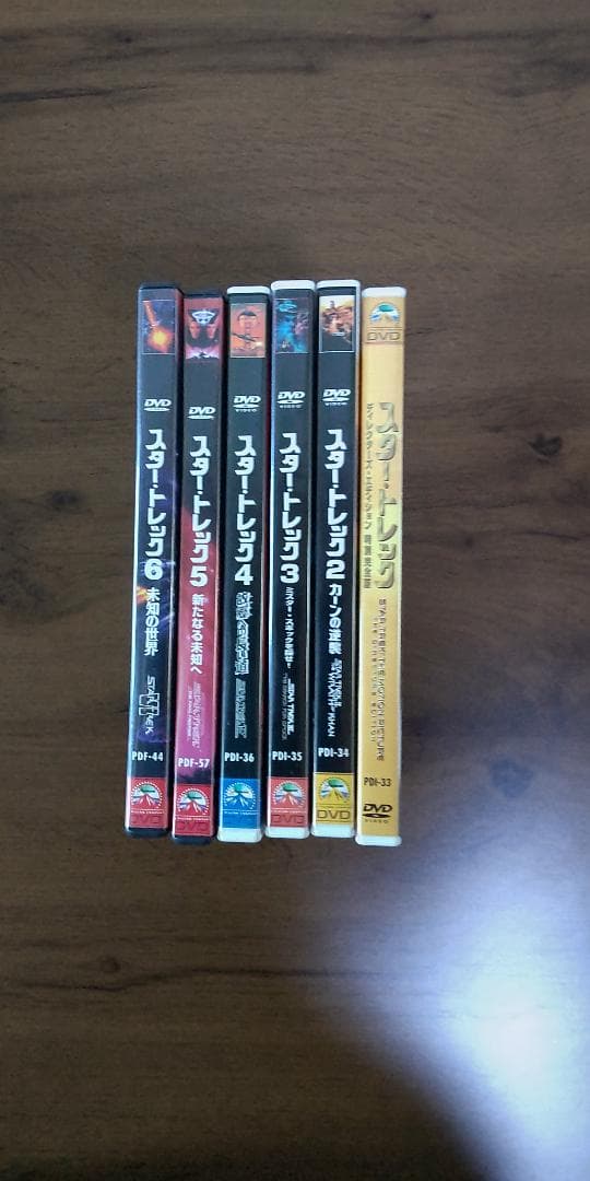 スタートレック DVD 6枚セット