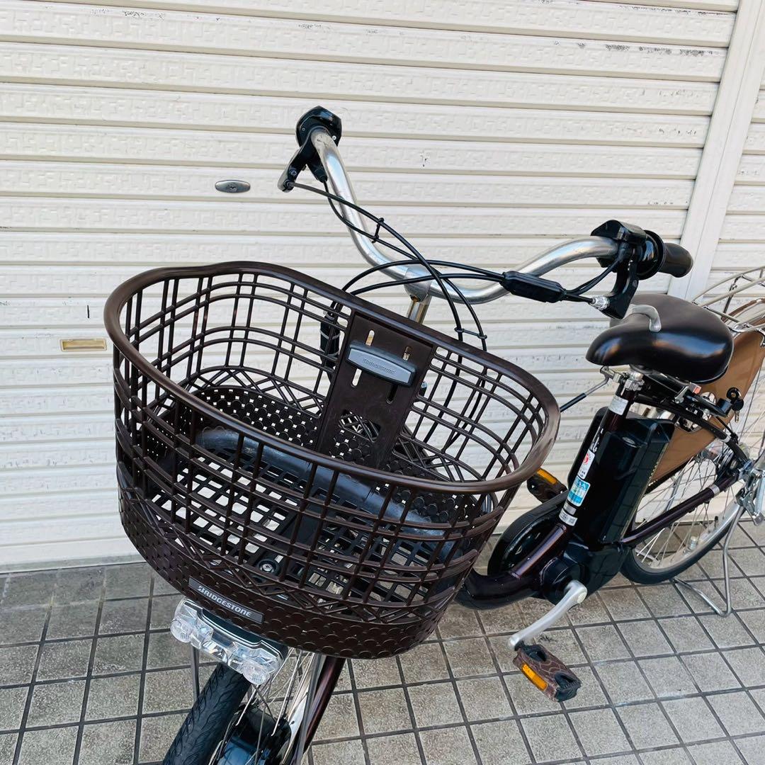 【732】電動自転車 ブリヂストン FRONTIA ブラウン 26インチ