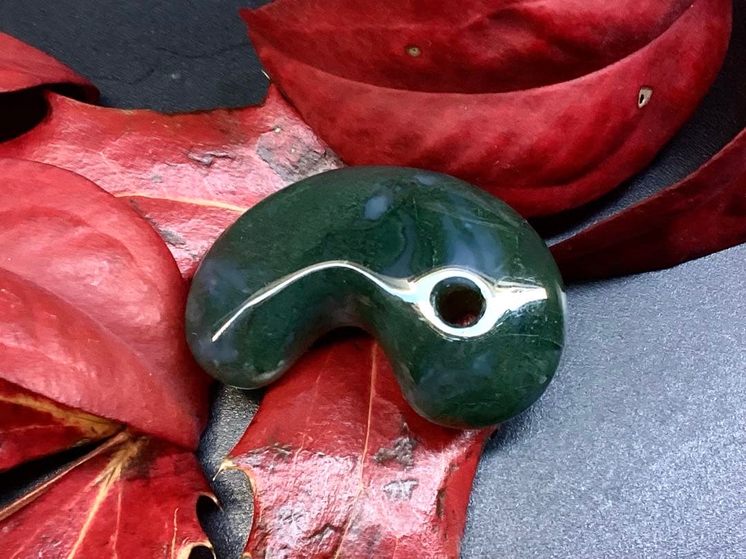 ✳唯一無二のお宝勾玉　出雲石【碧玉】　コレクター垂涎の逸品　激安‼️売り尽くし‼️