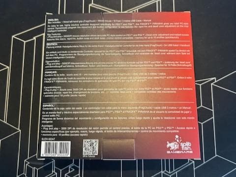 SplitFish FragFX Piranha ピラニア PS4/PS3