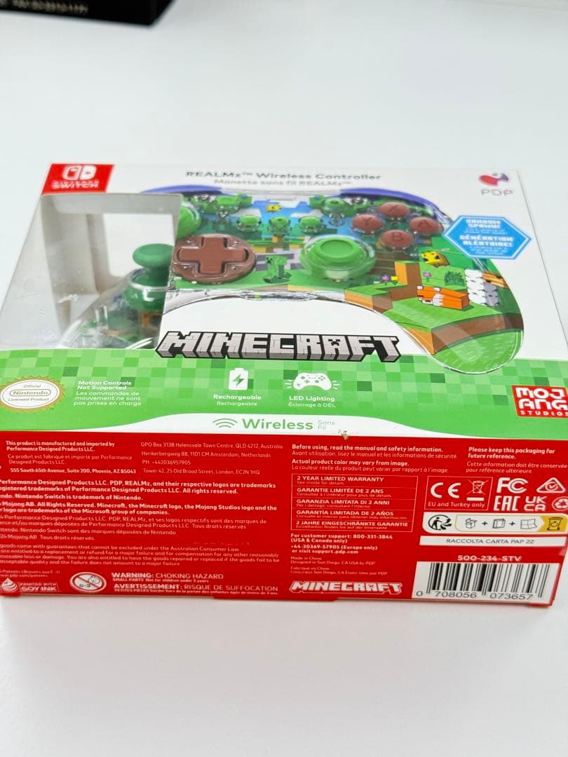 【新品 未開封】任天堂公式ライセンス｜PDP Switch｜マイクラプロコン