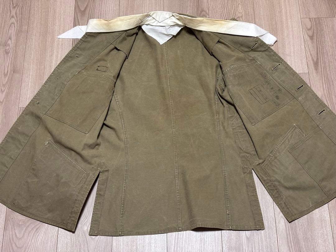 日本軍 陸軍 九八式 夏衣 二號 昭和十四年製 本廠検定 極上品
