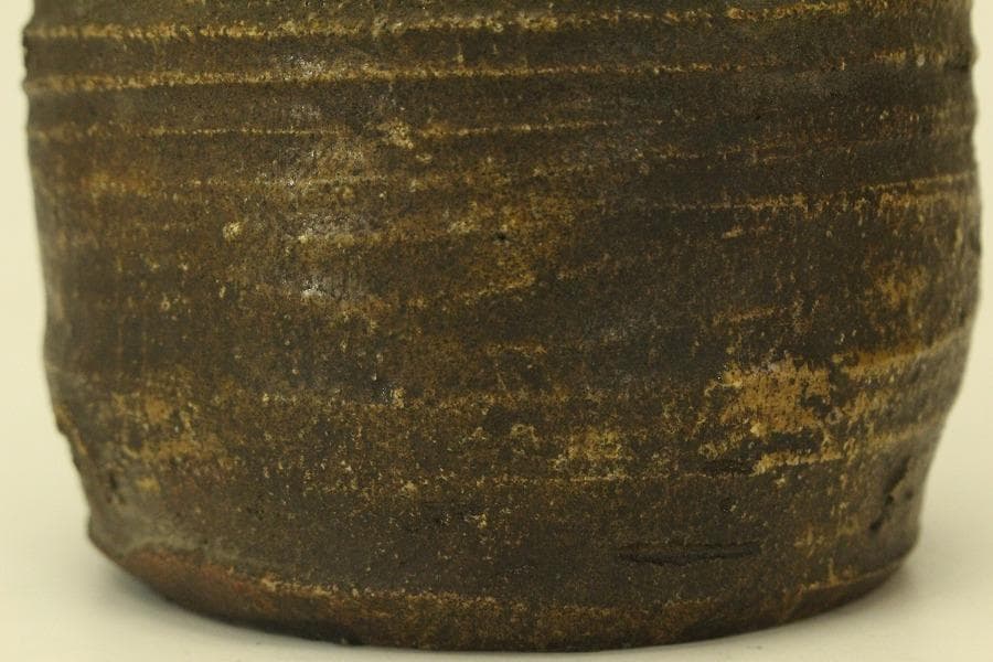 茶道具 瀬戸伊賀 花入 古美術(ZE736)