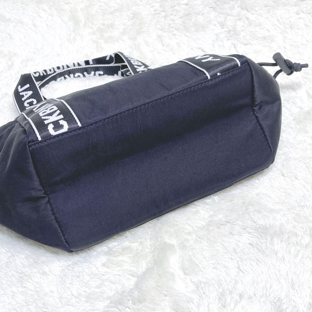 【新品タグ付】ジャックバニー ラウンドバッグ カートバッグ ブラック