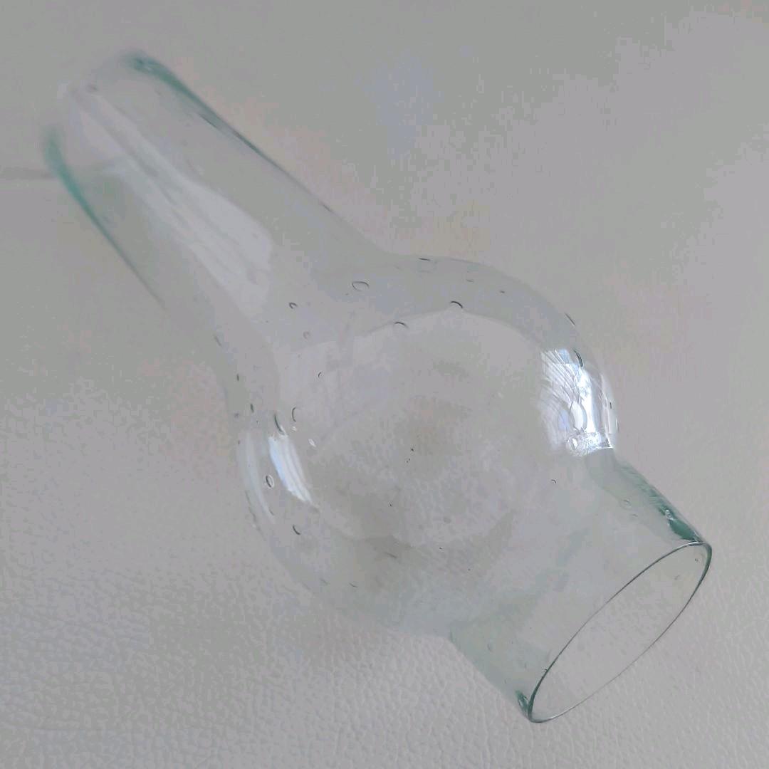 大正~昭和初期　赤ガラス　アルコールランプ